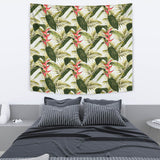 Heliconia Pattern Wall Tapestry