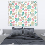 Colorful Shell Pattern Wall Tapestry