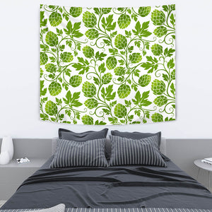 Hop Design Pattern Wall Tapestry