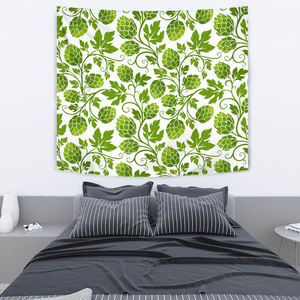 Hop Design Pattern Wall Tapestry