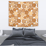 Various Cookie Pattern Wall Tapestry