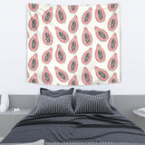 Papaya Pattern Wall Tapestry