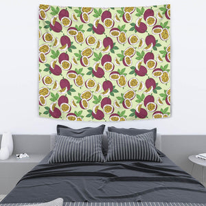 Passion Fruit Pattern Wall Tapestry