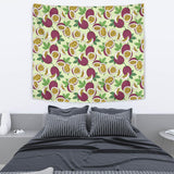 Passion Fruit Pattern Wall Tapestry