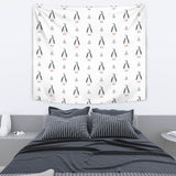 Penguin Pattern Wall Tapestry