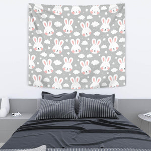 Rabbit Cloud Pattern Wall Tapestry