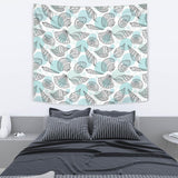 Shell Polynesian Tribal  Wall Tapestry