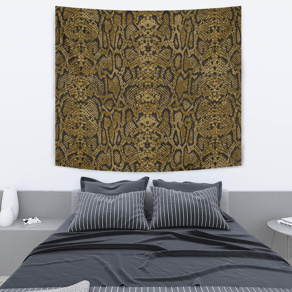 Snake Skin Pattern Wall Tapestry