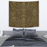 Snake Skin Pattern Wall Tapestry