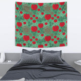 Tomato Design Pattern Wall Tapestry