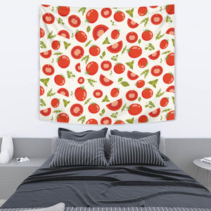 Tomato Pattern Wall Tapestry