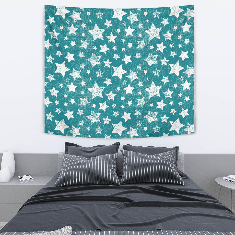 Vintage Star Pattern Wall Tapestry