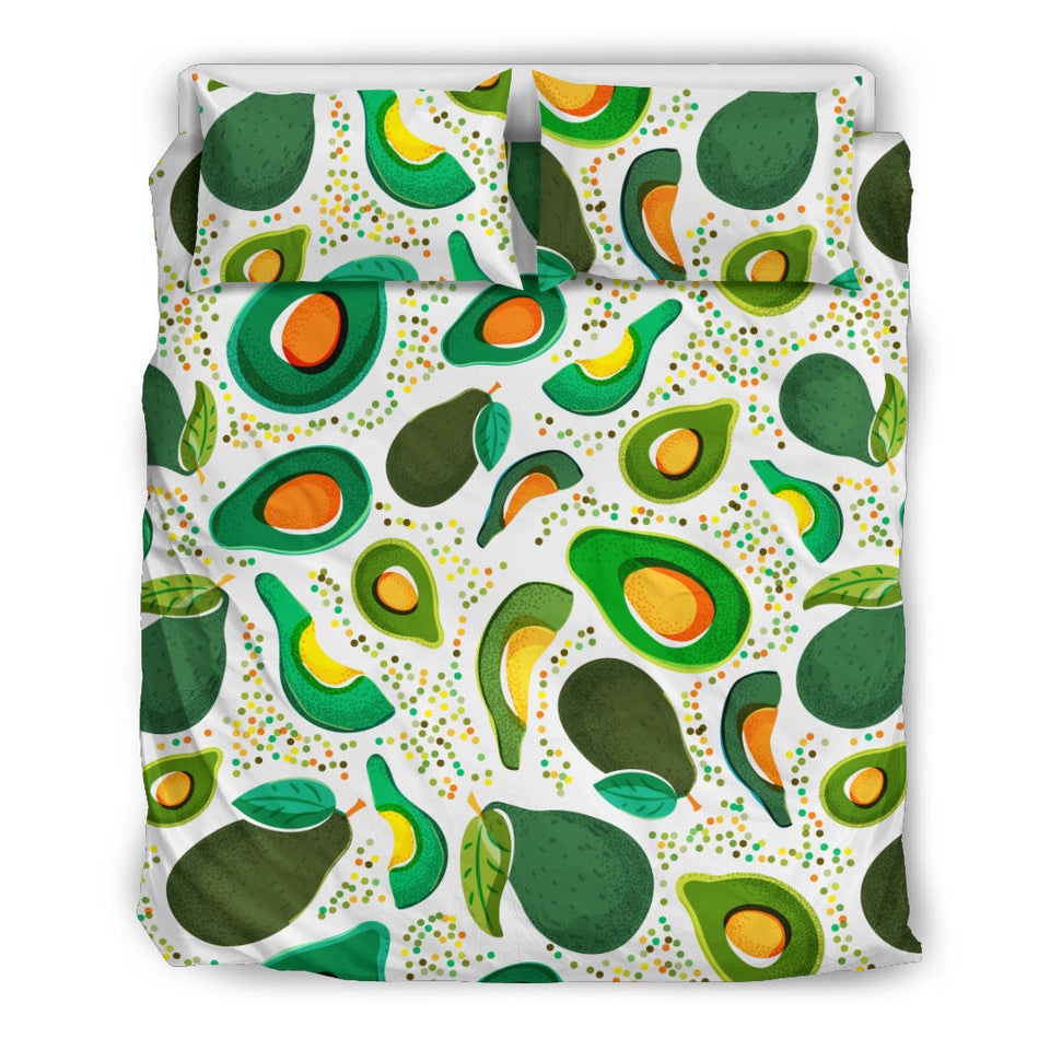 Avocado Design Pattern  Bedding Set