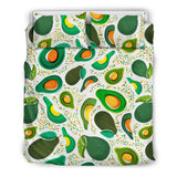 Avocado Design Pattern  Bedding Set