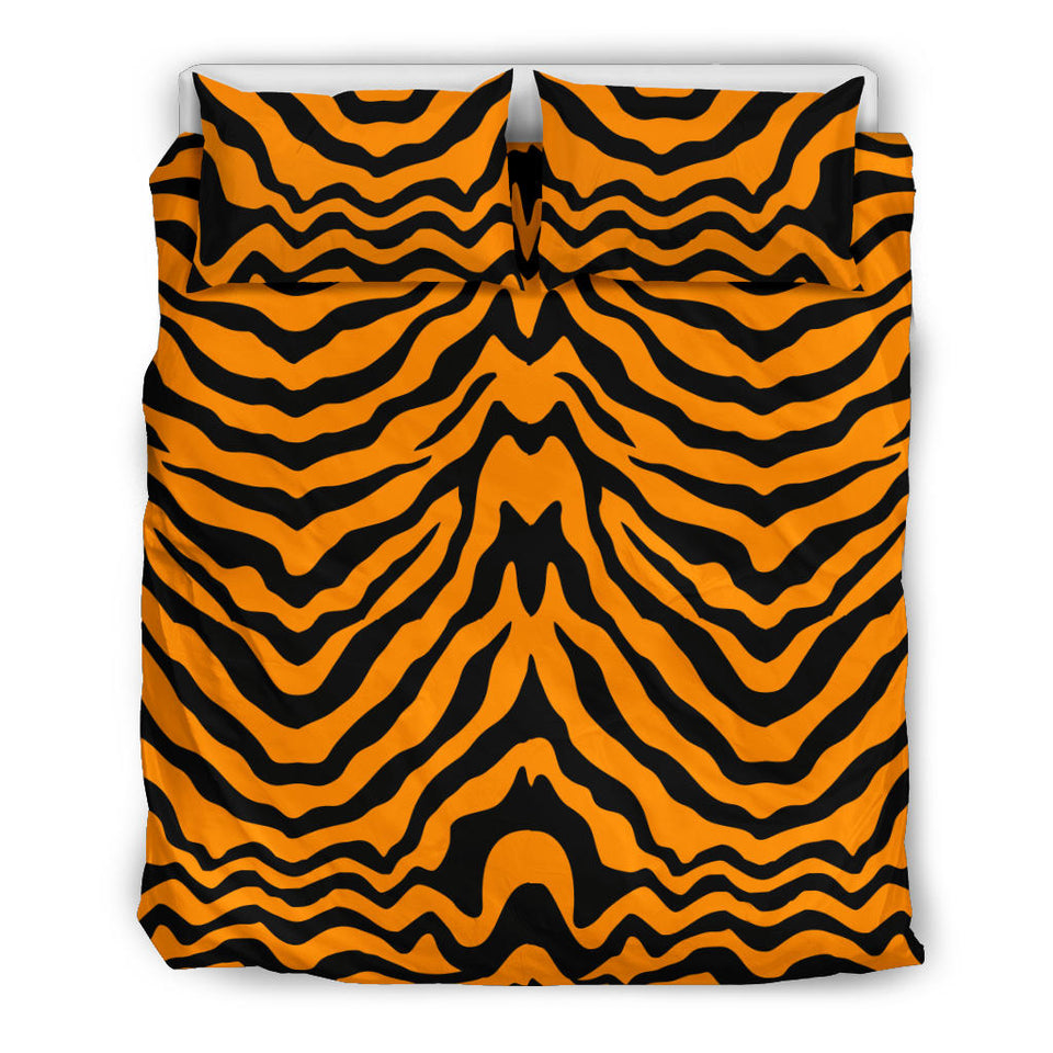 Bengal Tigers Skin Print Pattern  Bedding Set
