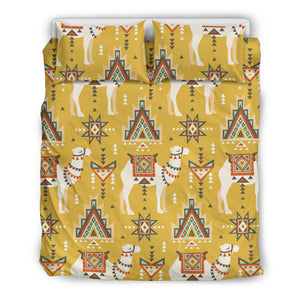 Camels Ethnic Motif Pattern  Bedding Set