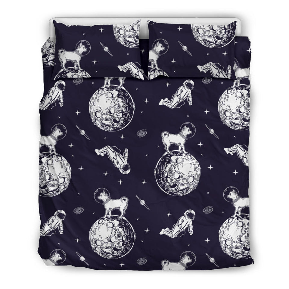 Chihuahua Space Helmet Astronaut Pattern Bedding Set