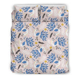 Cute Peacock Pattern Bedding Set