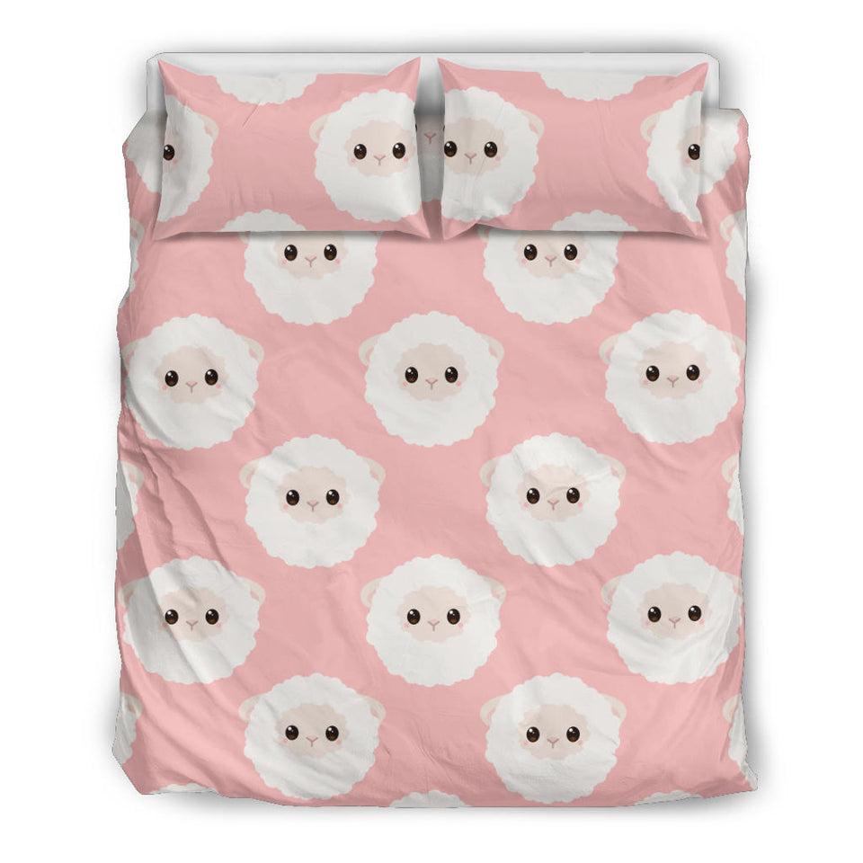 Cute Sheep Pattern Bedding Set