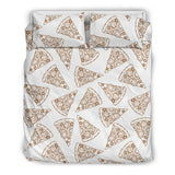 Hand Drawn Pizza Pattern Bedding Set