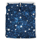 Night Sky Star Pattern Bedding Set