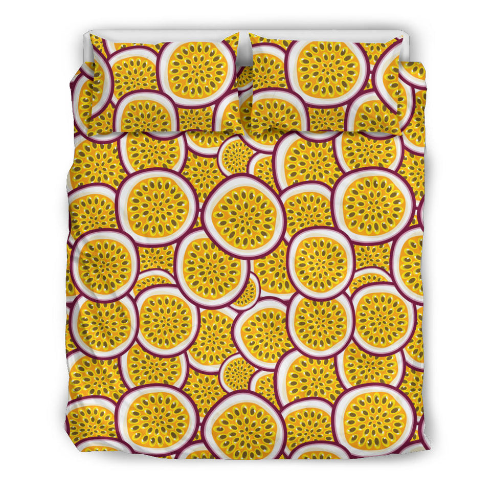 Passion Fruits Slice Pattern Bedding Set