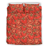 Red Tomato Pattern Bedding Set