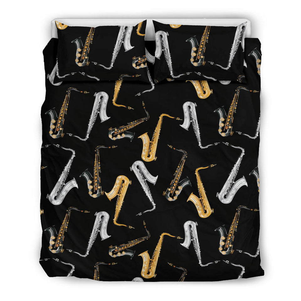 Saxophone Design Pattern Bedding Set