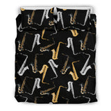 Saxophone Design Pattern Bedding Set
