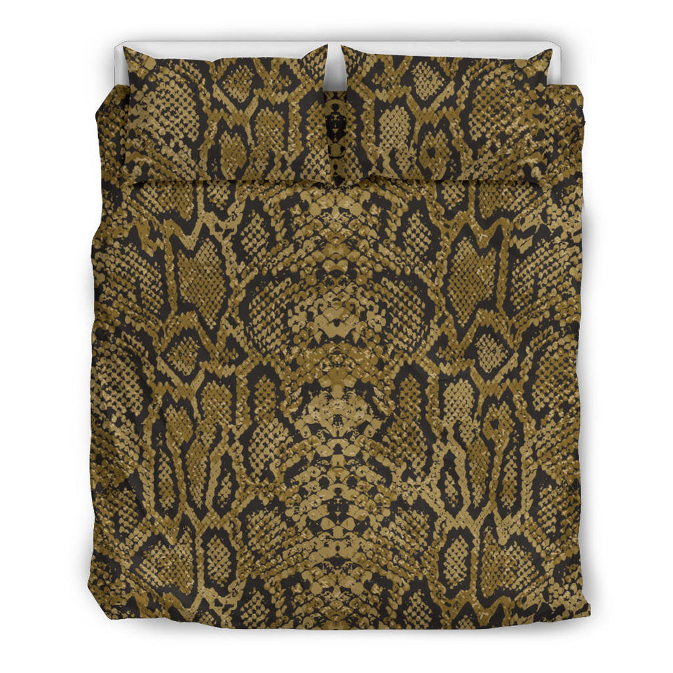 Snake Skin Pattern Bedding Set