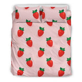 Strawberry Beautiful Pattern Bedding Set