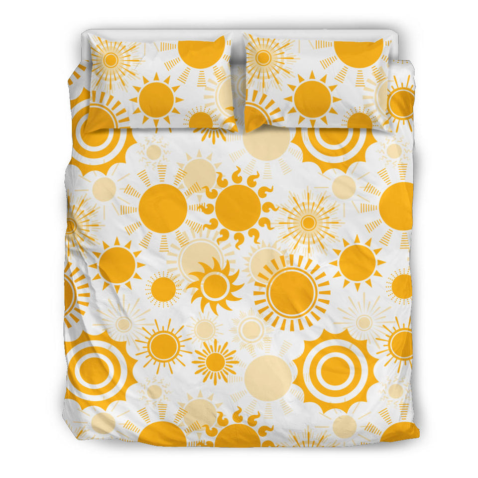 Sun Design Pattern Bedding Set