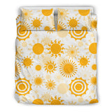 Sun Design Pattern Bedding Set