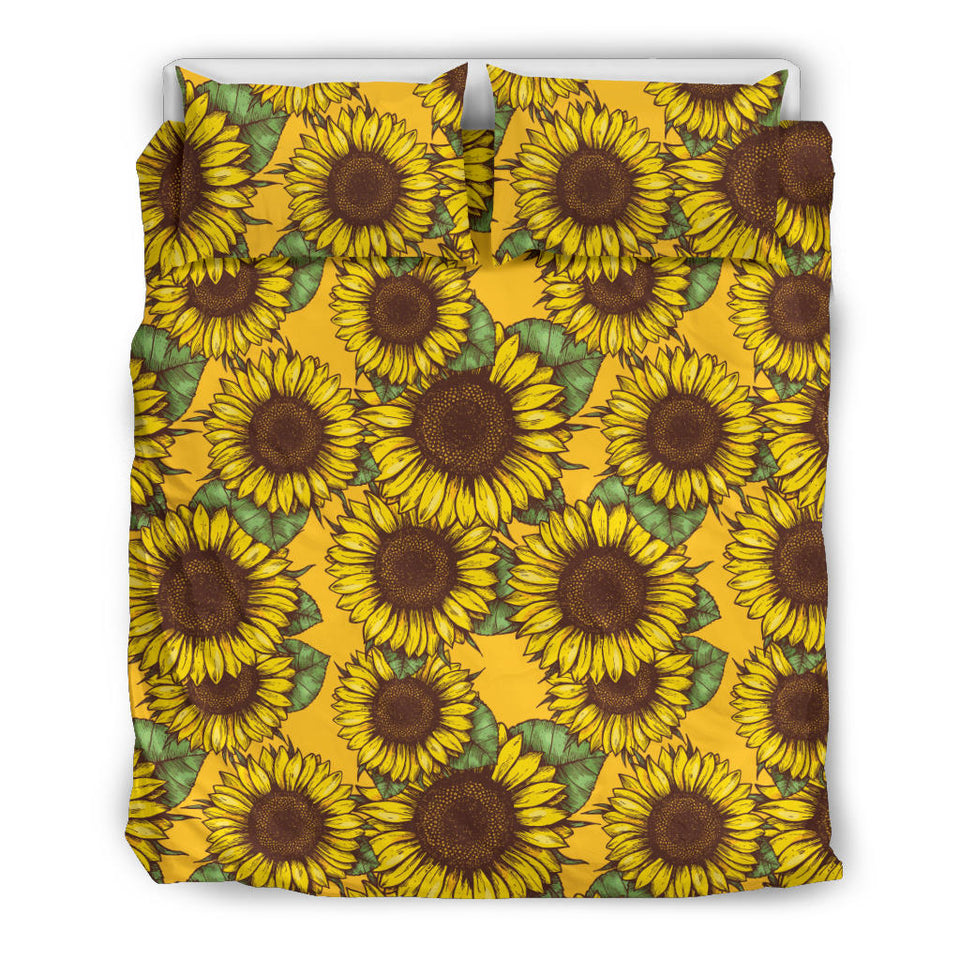 Sunflower Pattern Bedding Set