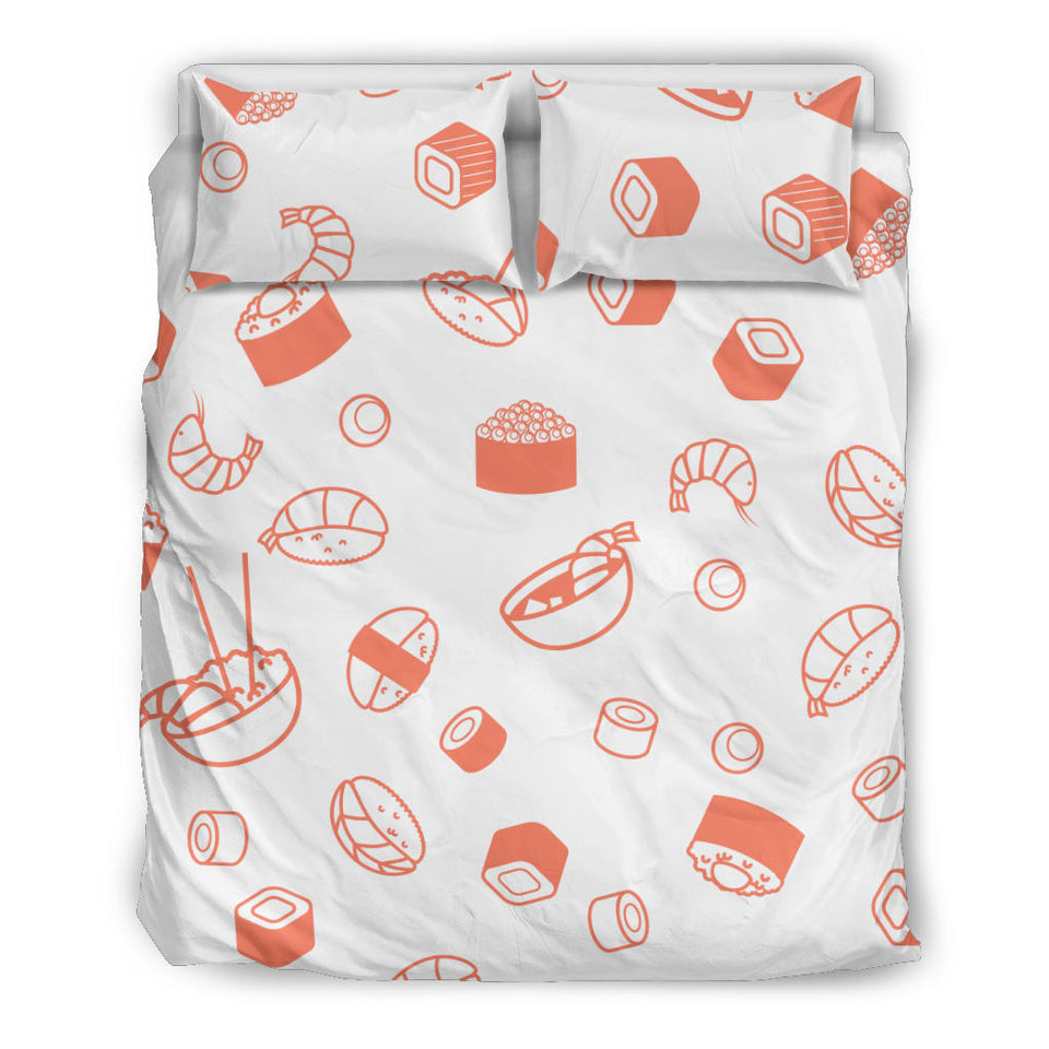 Sushi Pattern Bedding Set