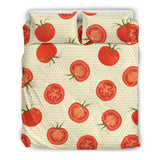 Tomato Dot Background Bedding Set