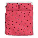 Watermelon Texture Background Bedding Set