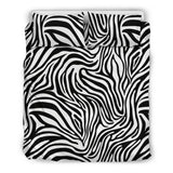 Zebra Skin Pattern Bedding Set