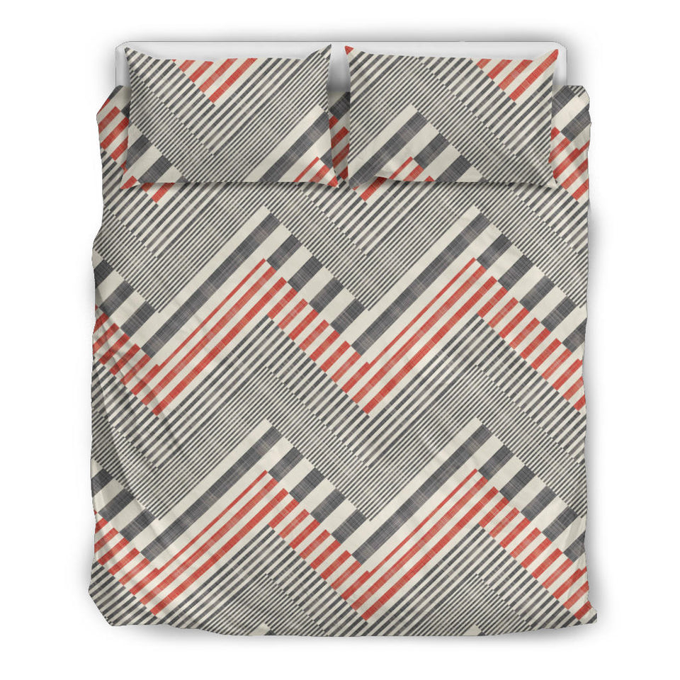 Zigzag Chevron Striped Pattern Bedding Set