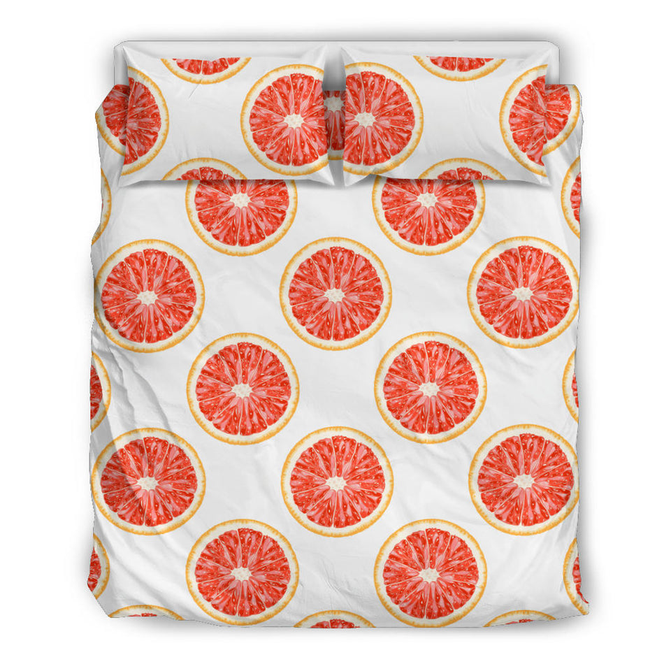 Grapefruit Pattern Bedding Set