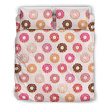 Colorful Donut Pattern Bedding Set