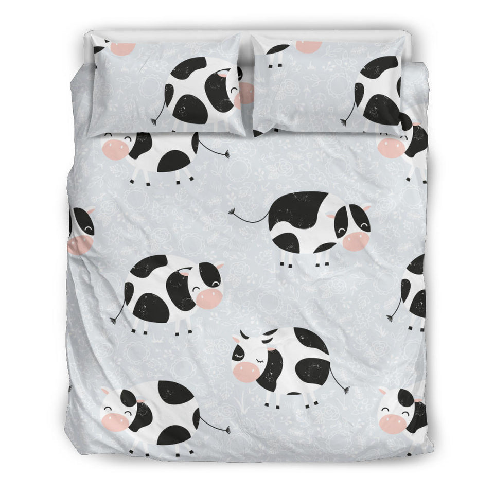 Cute Cows Pattern Bedding Set