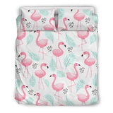 Cute Flamingo Pattern Bedding Set