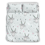Cute Goat Design Pattern Bedding Set
