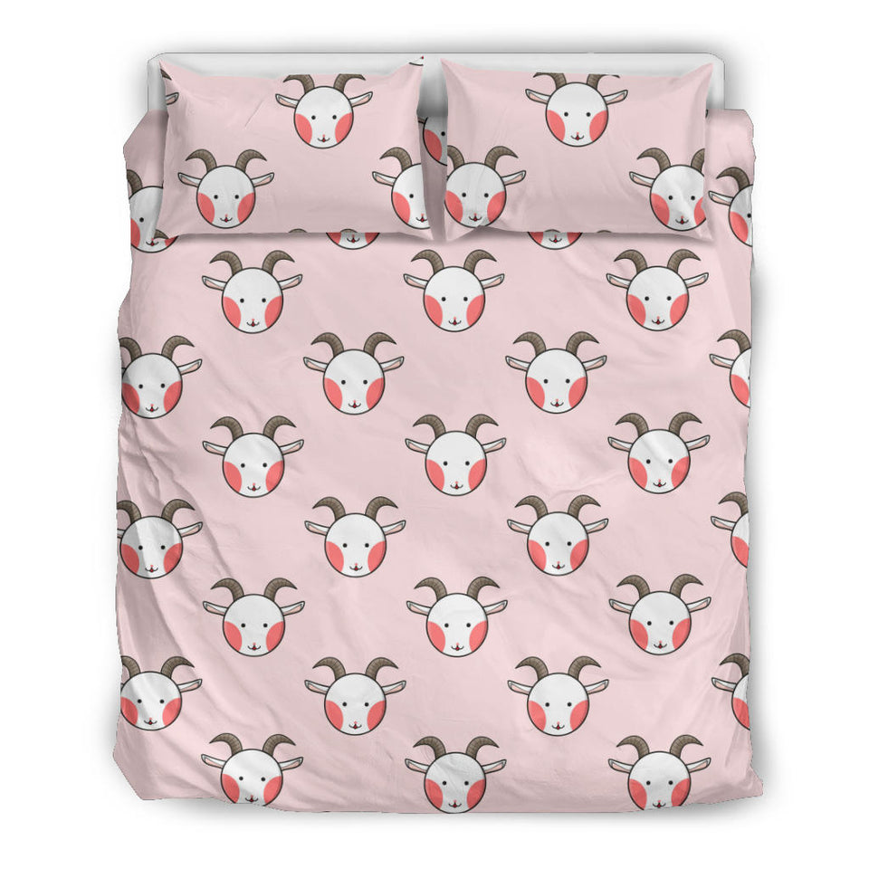 Cute Goat Pattern Bedding Set