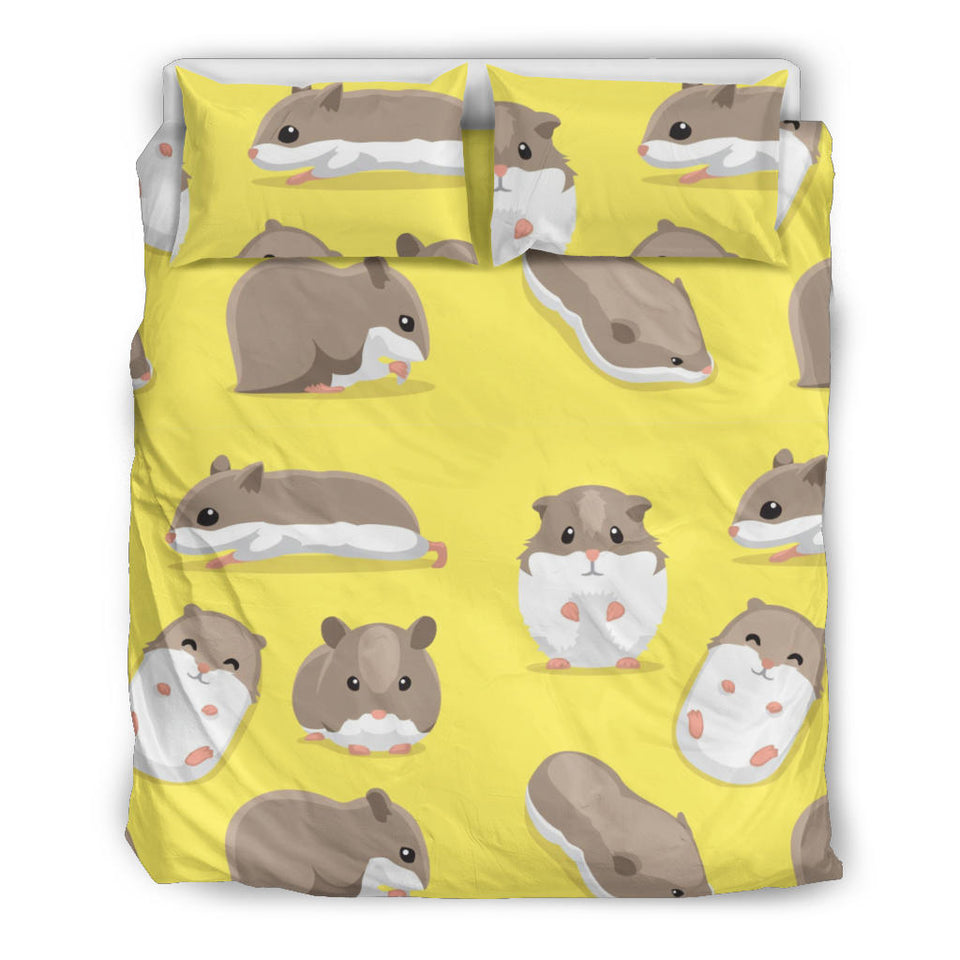Cute Hamster Pattern Bedding Set