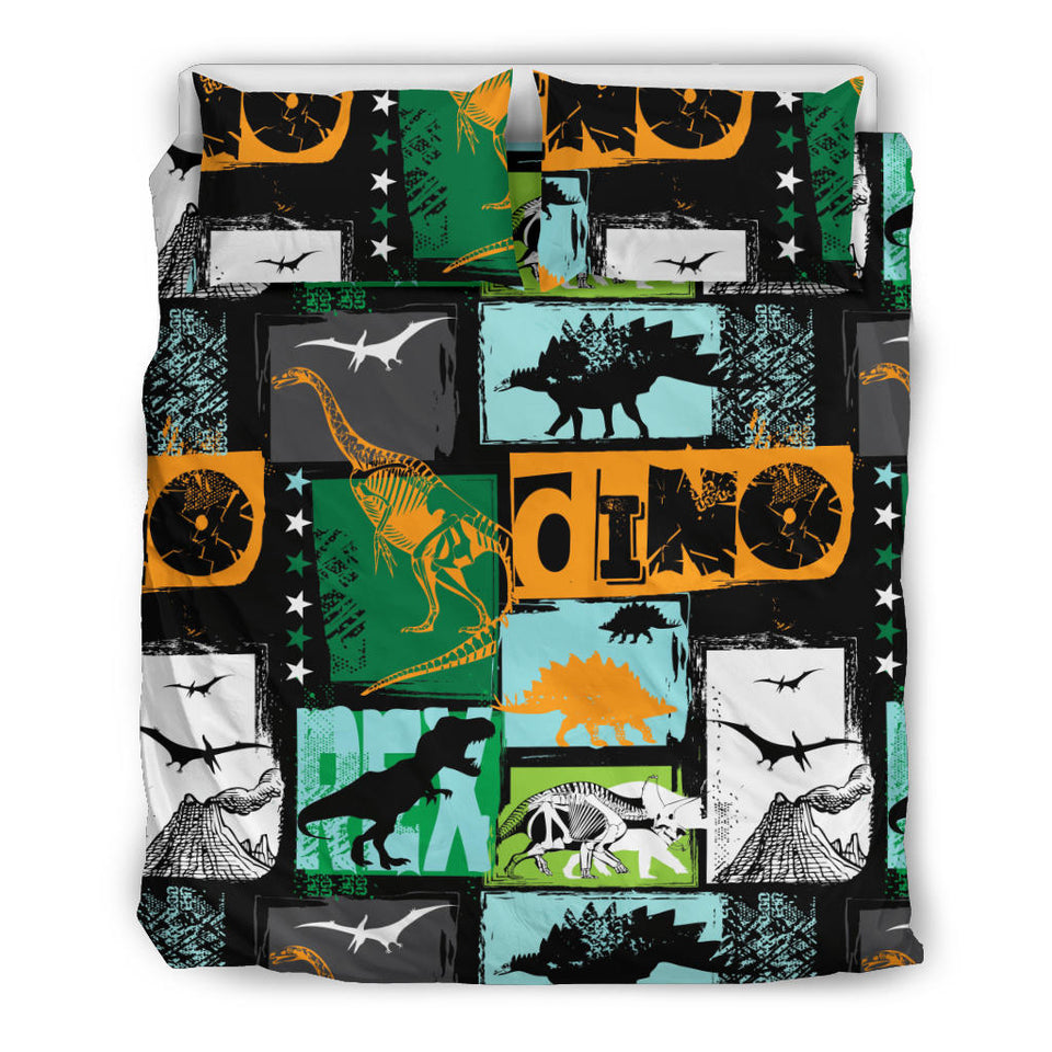 Dinosaurs Print Pattern Bedding Set