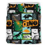 Dinosaurs Print Pattern Bedding Set