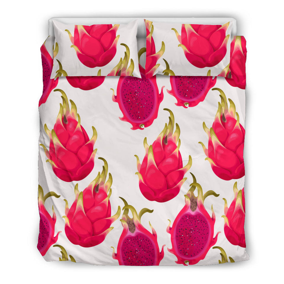 Dragon Fruits Design Pattern Bedding Set