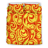 Fire Flame Design Pattern Bedding Set